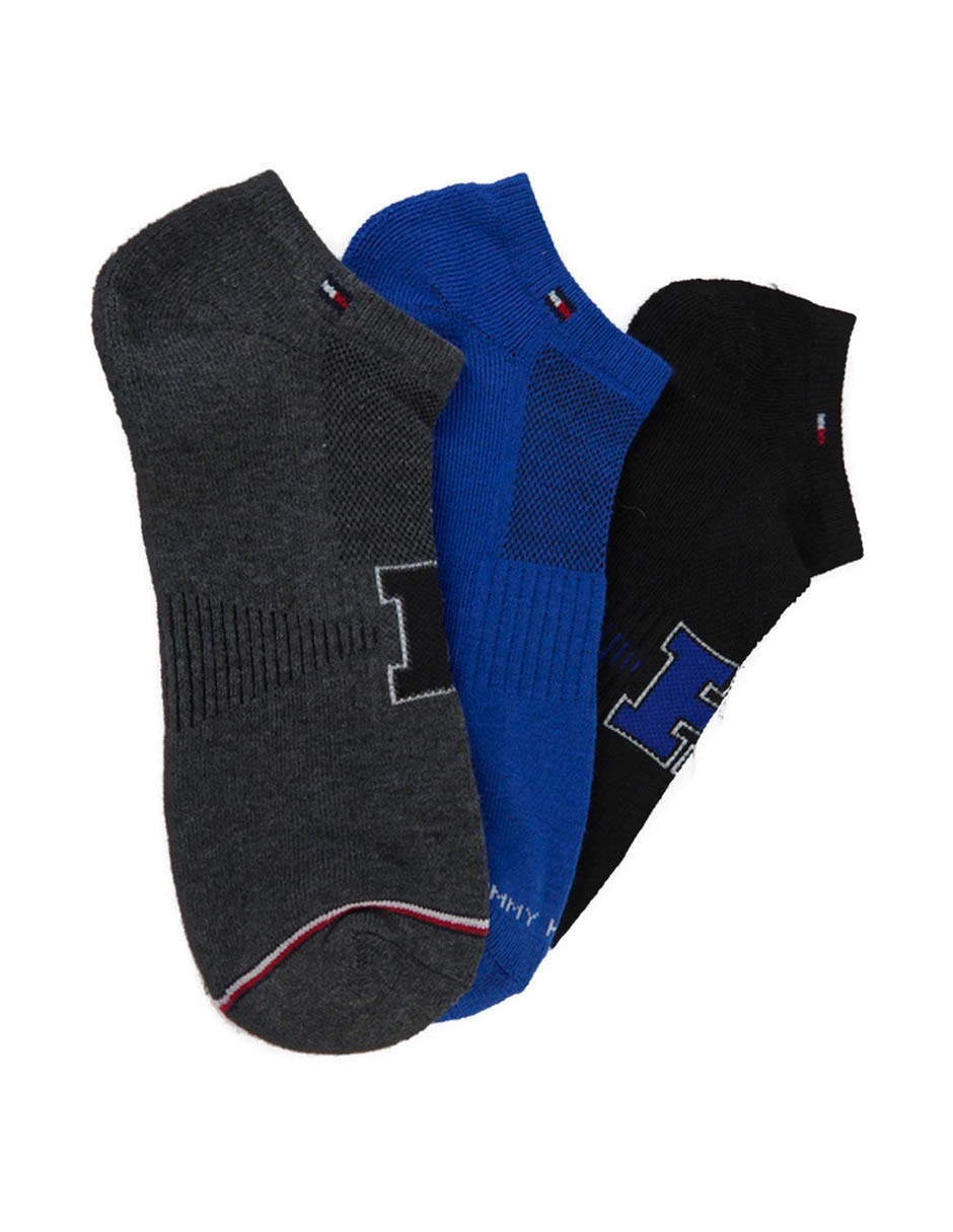Set protector de pie Hilfiger de algodón para hombre 3 pares 1