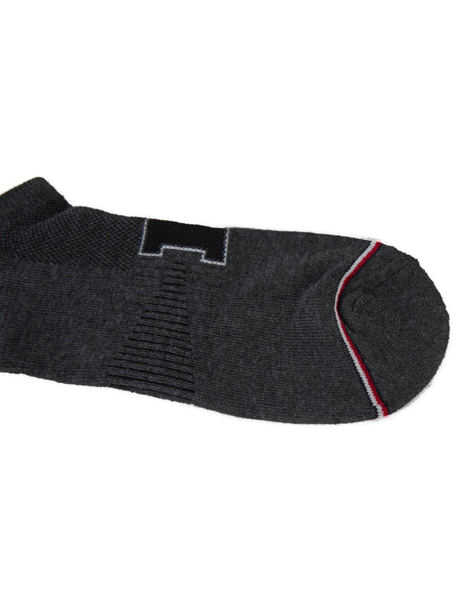 Set protector de pie Hilfiger de algodón para hombre 3 pares 7