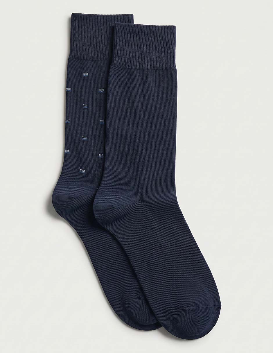 Calcetín Hilfiger de algodón para hombre 2 pares 1