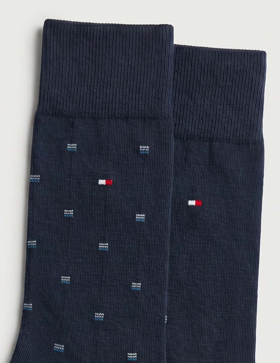 Calcetín Hilfiger de algodón para hombre 2 pares Calcetín Hilfiger de algodón para hombre 2 pares