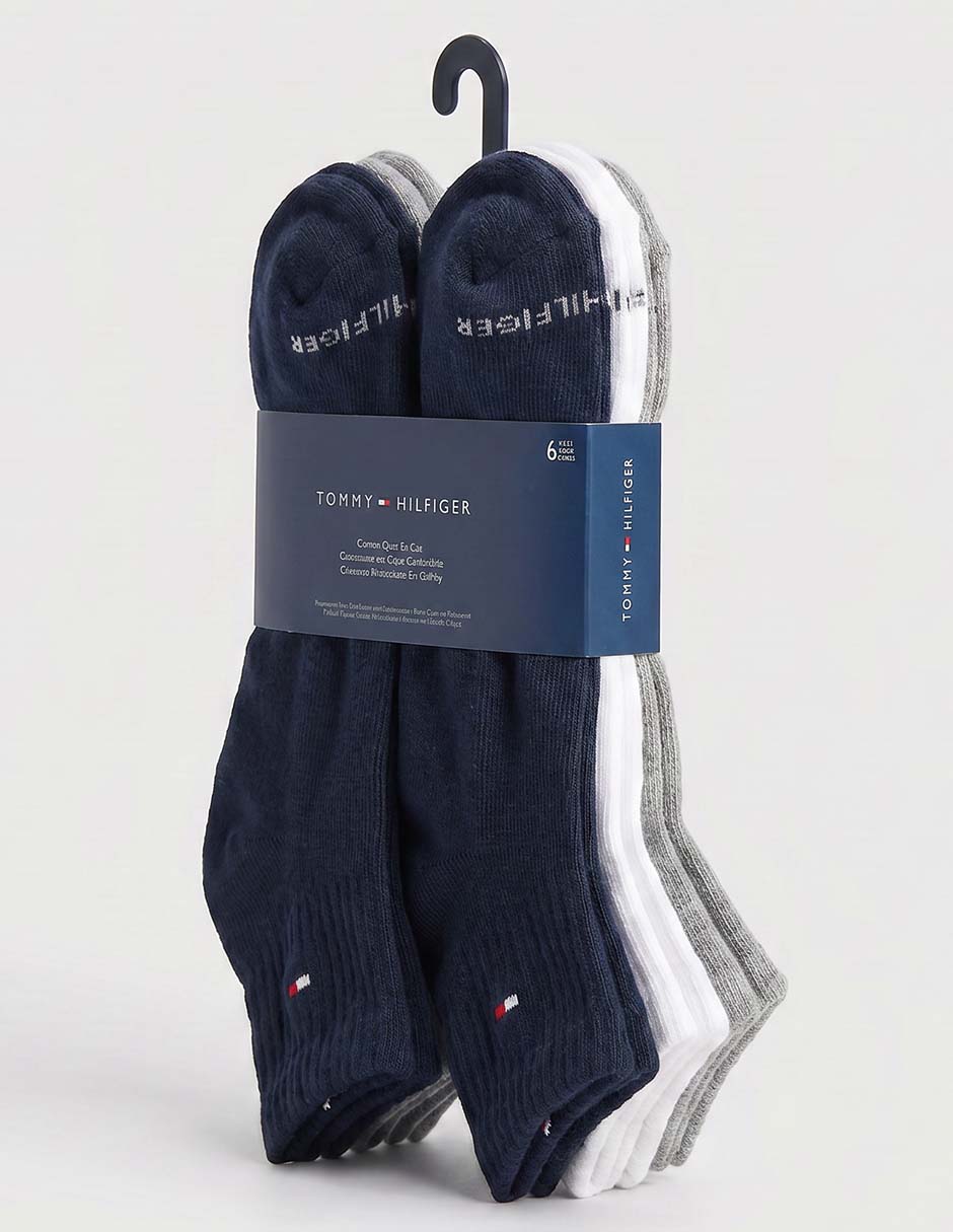 Set de tin Hilfiger de algodón para hombre 6 pares