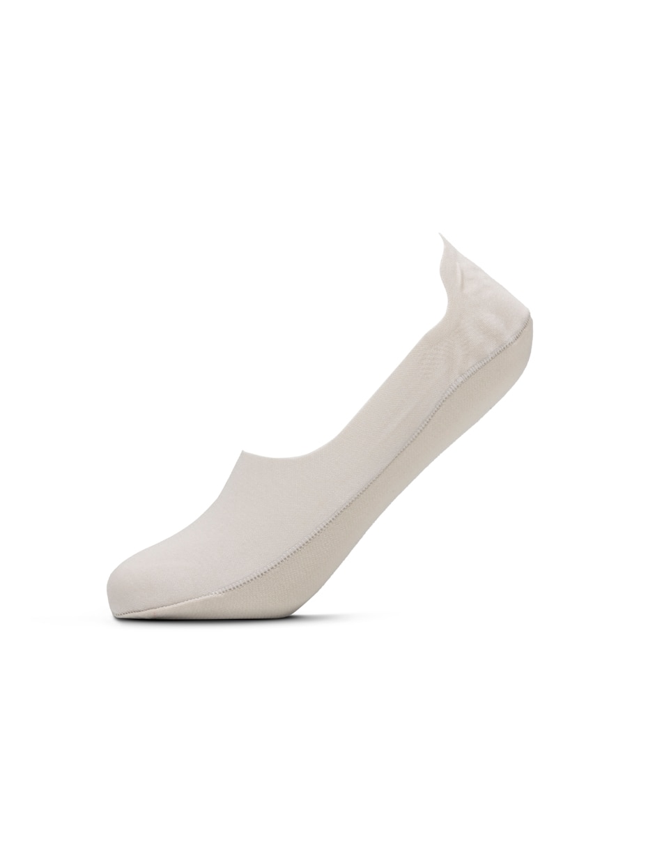 Protector de pie invisible flexi de algodón  y elastano para hombre 3 pares