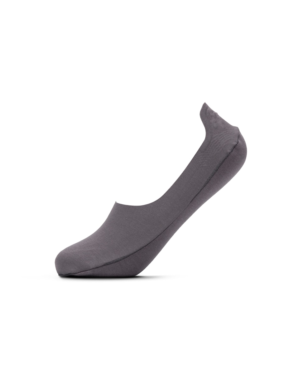 Protector de pie invisible flexi de algodón  y elastano para hombre 3 pares