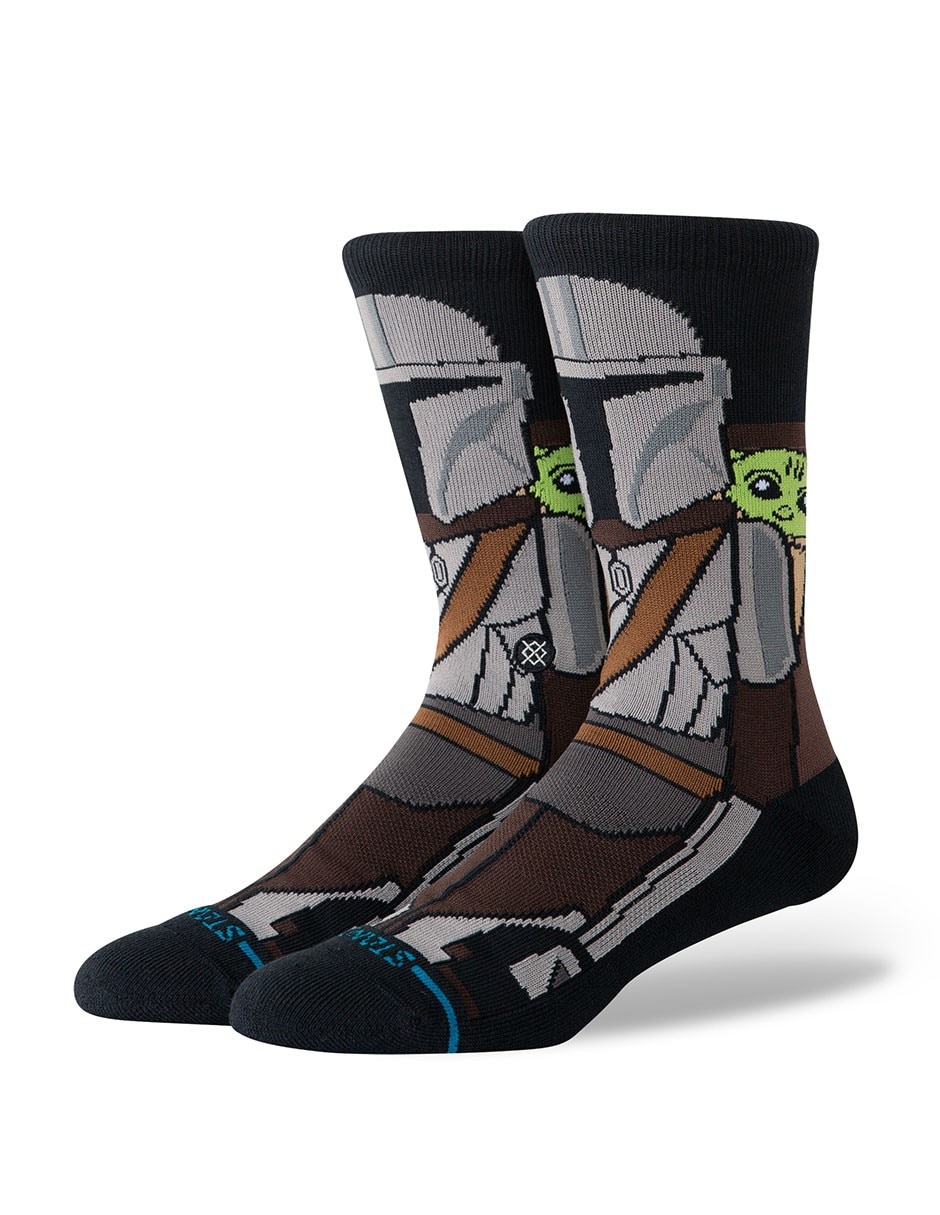 Calceta Star Wars: The Mandalorian Comfort Stance De Algod—n Para Hombre 1 Par 1