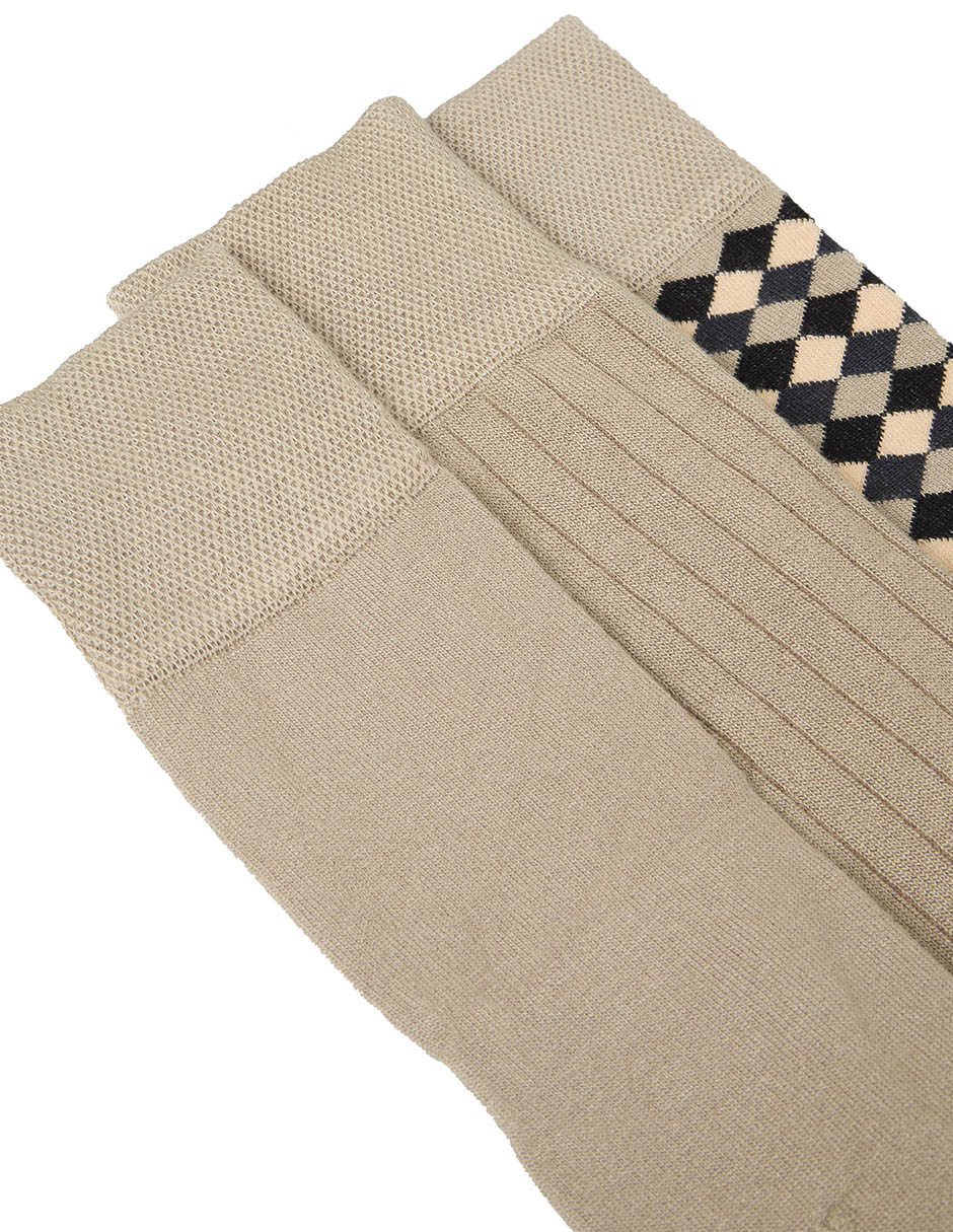 Set De Tín De Bambú Para Hombre 3 Pares 2