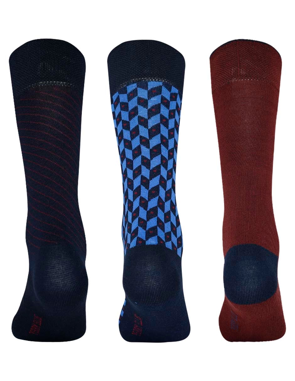 Calcetín para hombre 3 pares 6