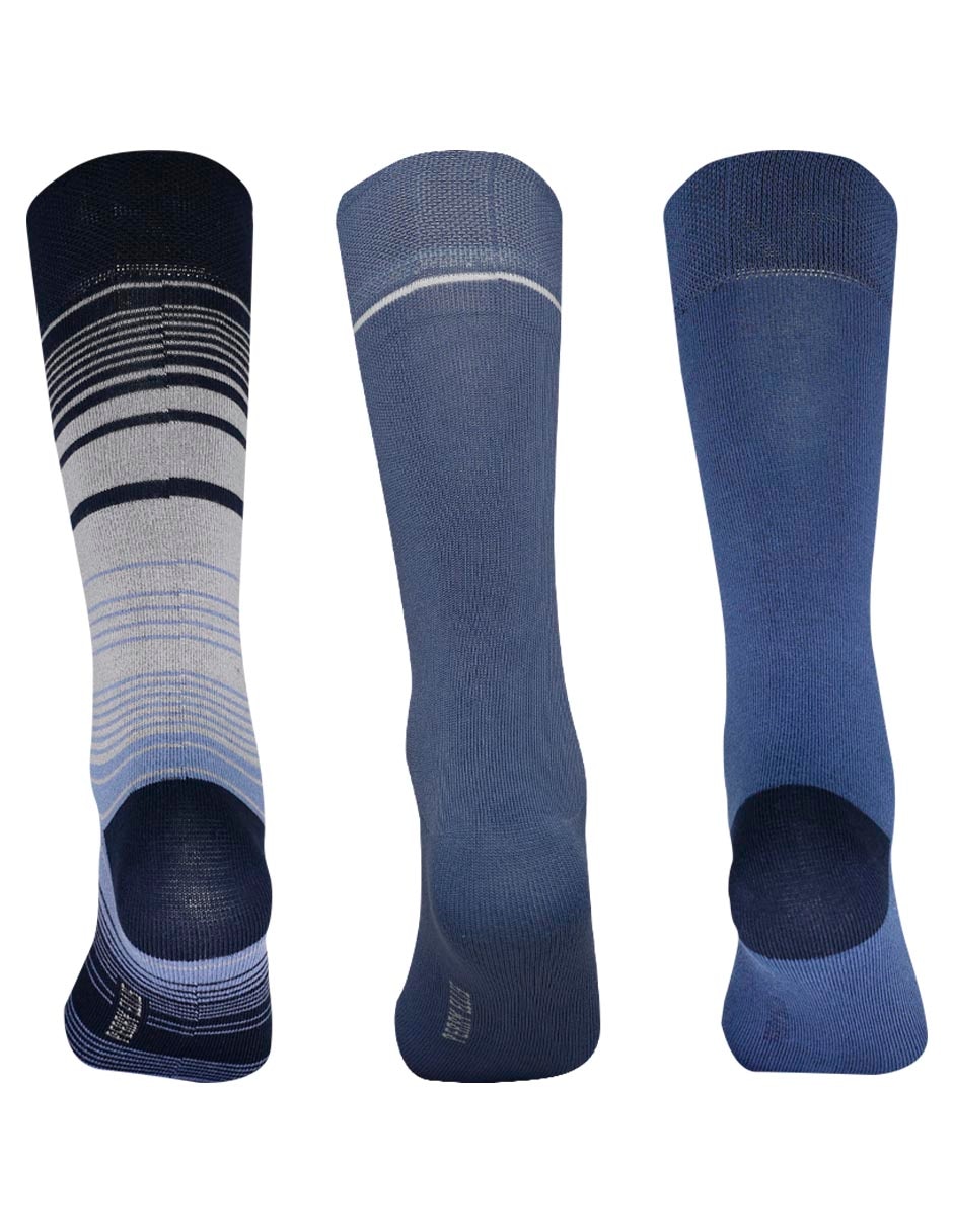 Calcetín para hombre 3 pares 3