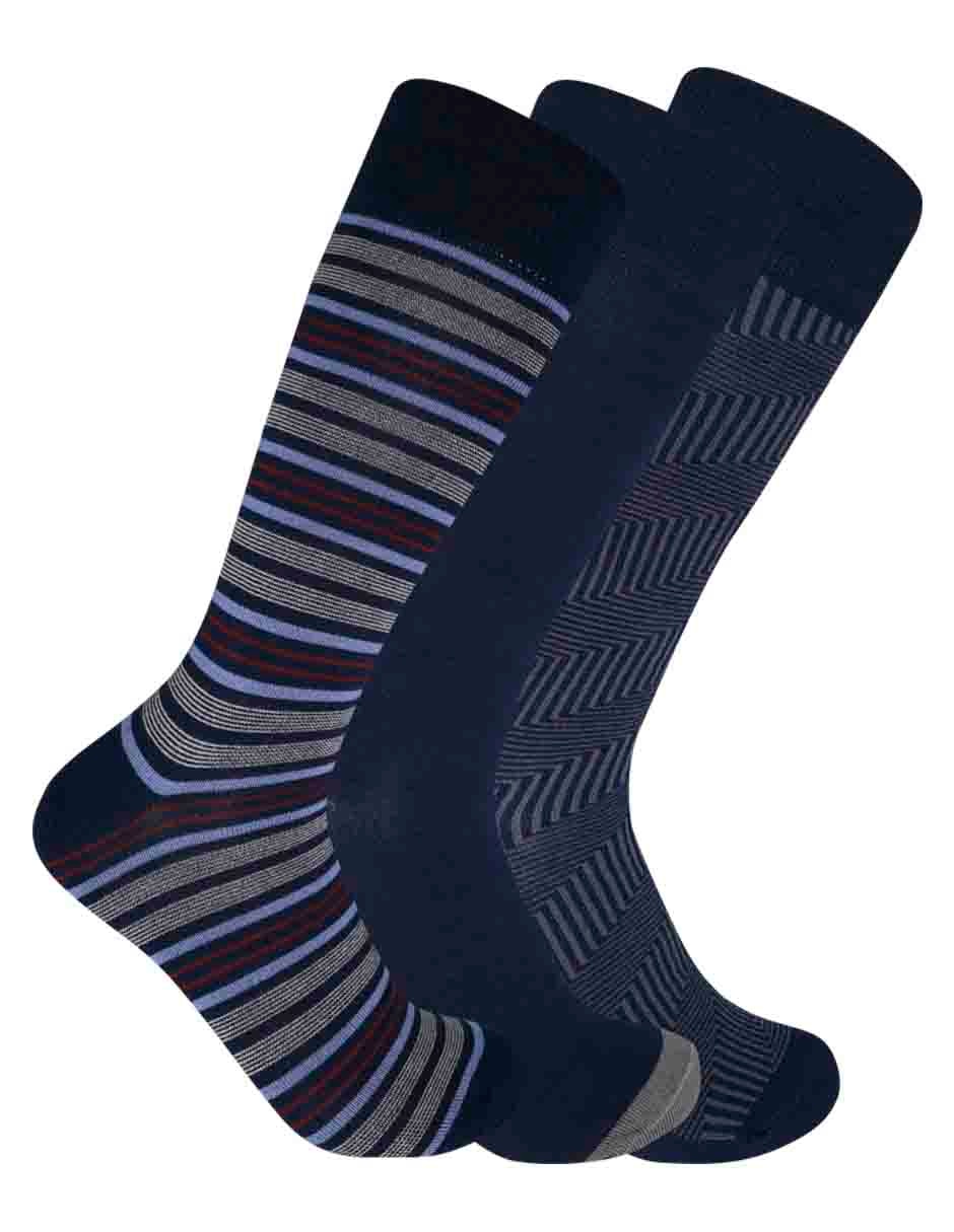 Calcetín de bambú para hombre 3 pares 1