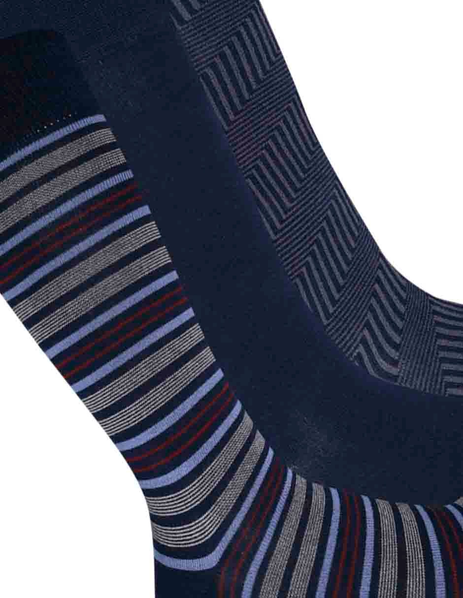 Calcetín de bambú para hombre 3 pares 4