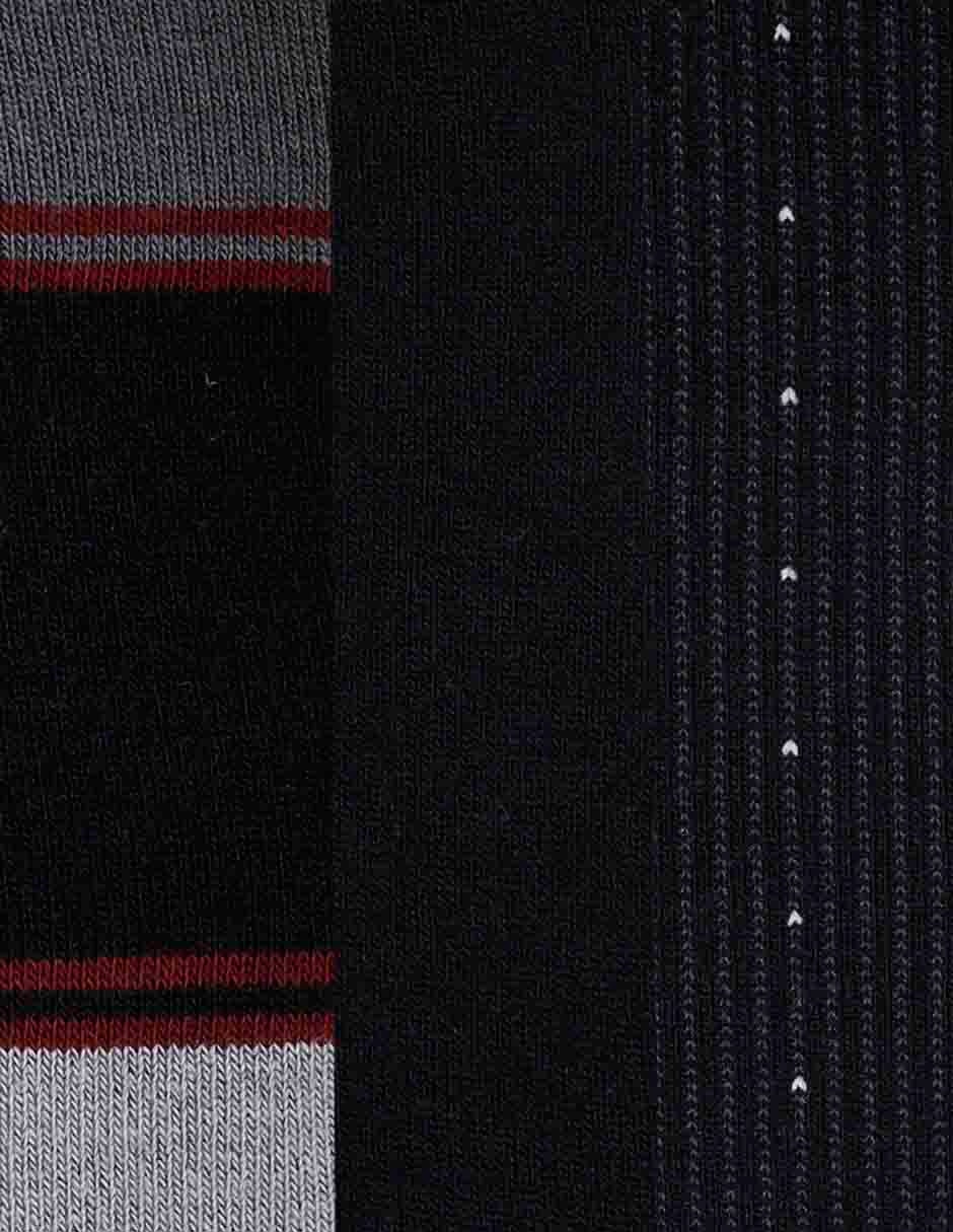 Calcetín de bambú para hombre 3 pares