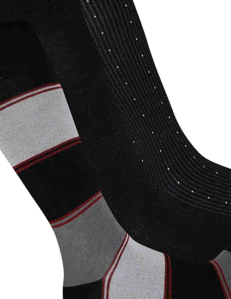 Calcetín de bambú para hombre 3 pares 4