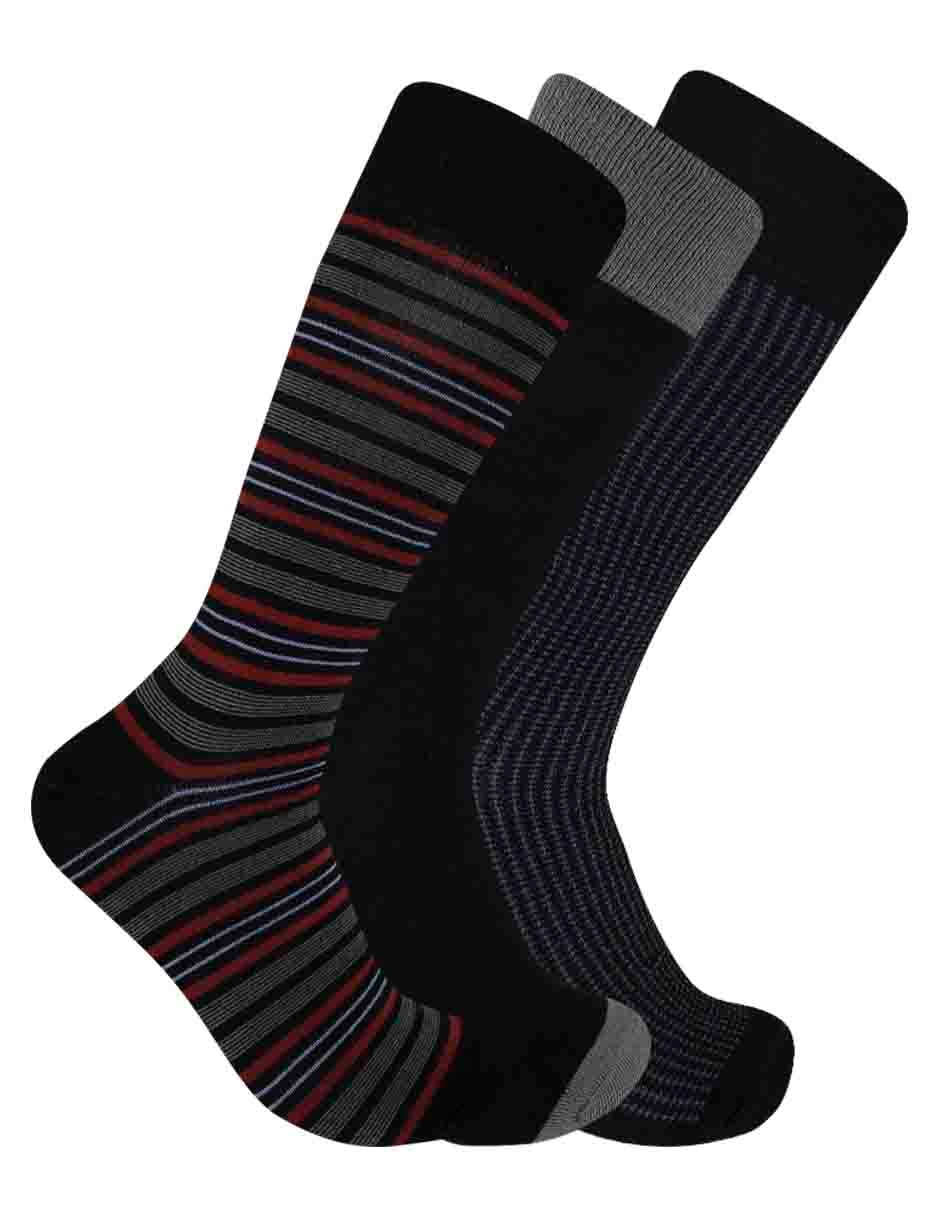 Calcetín de bambú para hombre 3 pares 1