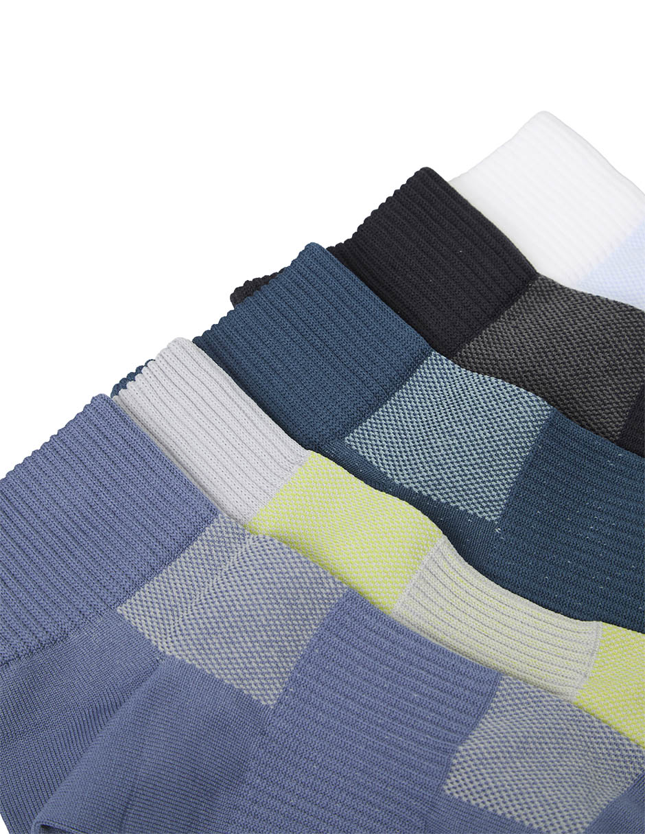 Set de calcetín Punto Blanco para hombre 5 pares 4