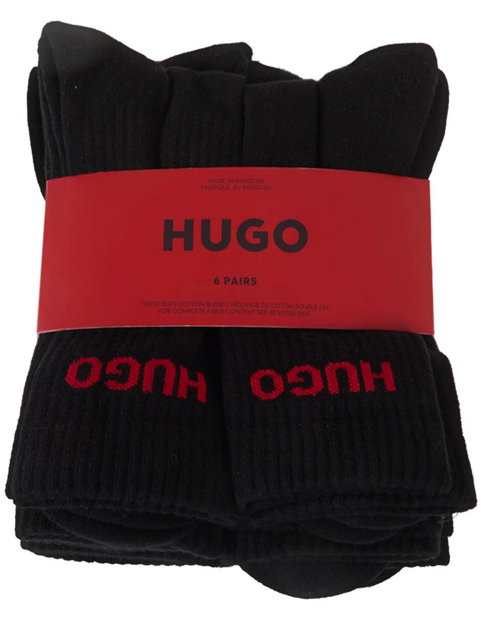 Set de calcetín Hugo de algodón para hombre 6 pares