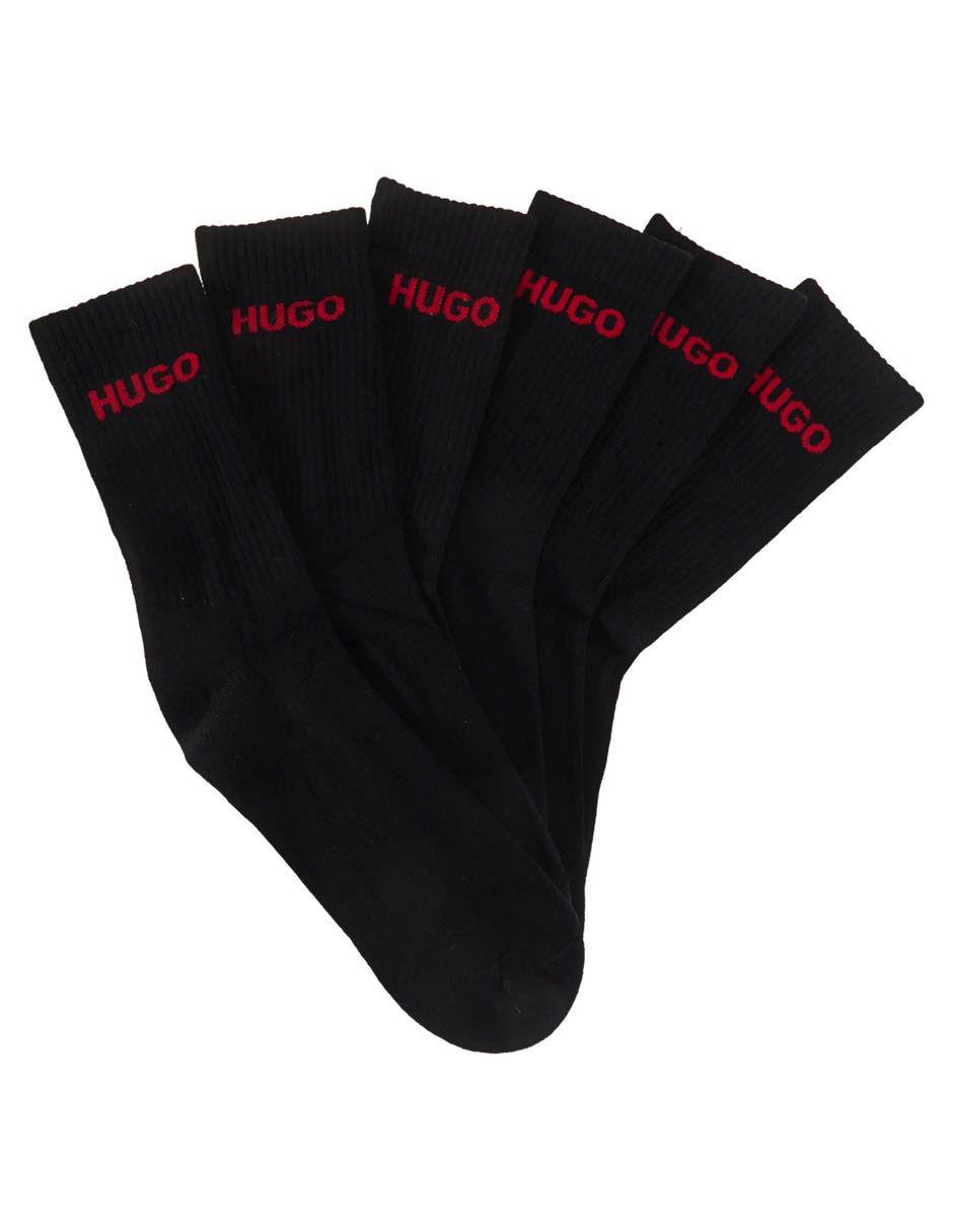 Set de calcetín de algodón para hombre 6 pares