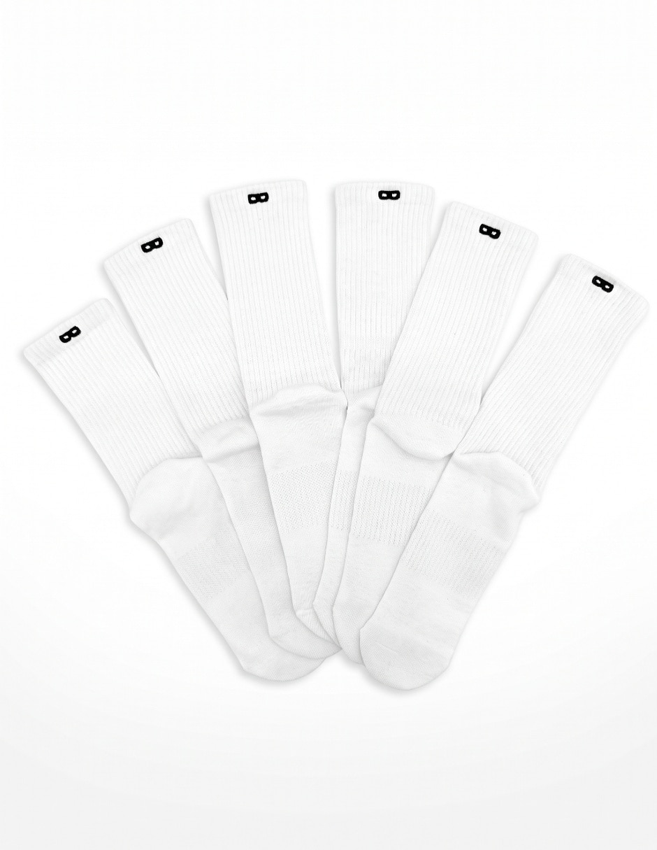 Set calceta para hombre 6 pares Set calceta para hombre 6 pares