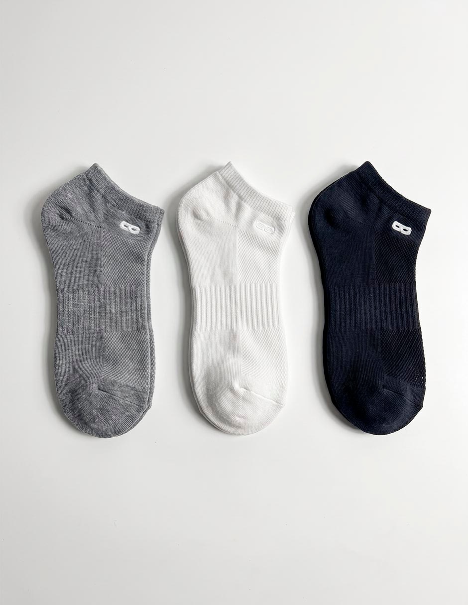 Set de tín transpirable de algodón para hombre 3 pares 1