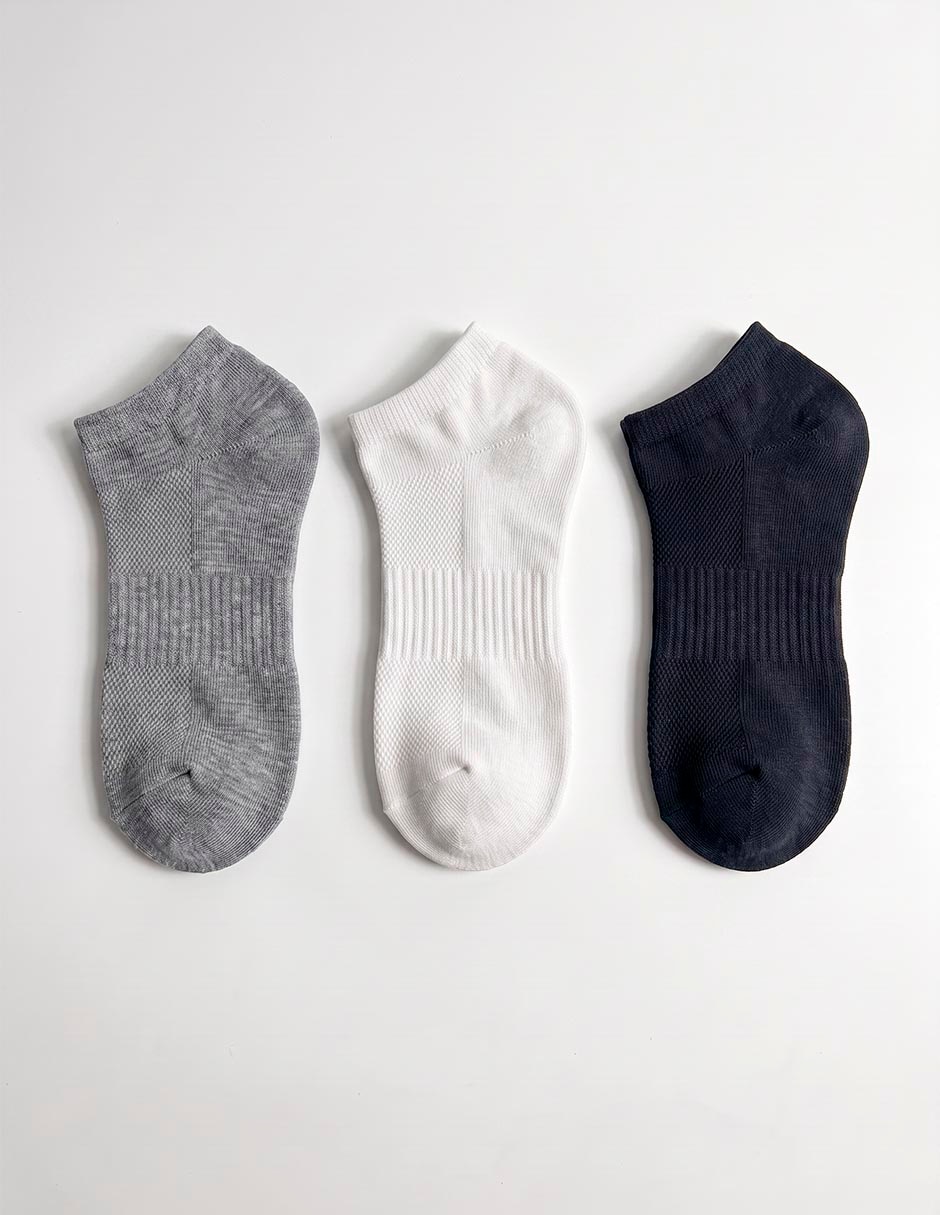 Set de tín transpirable de algodón para hombre 3 pares 2