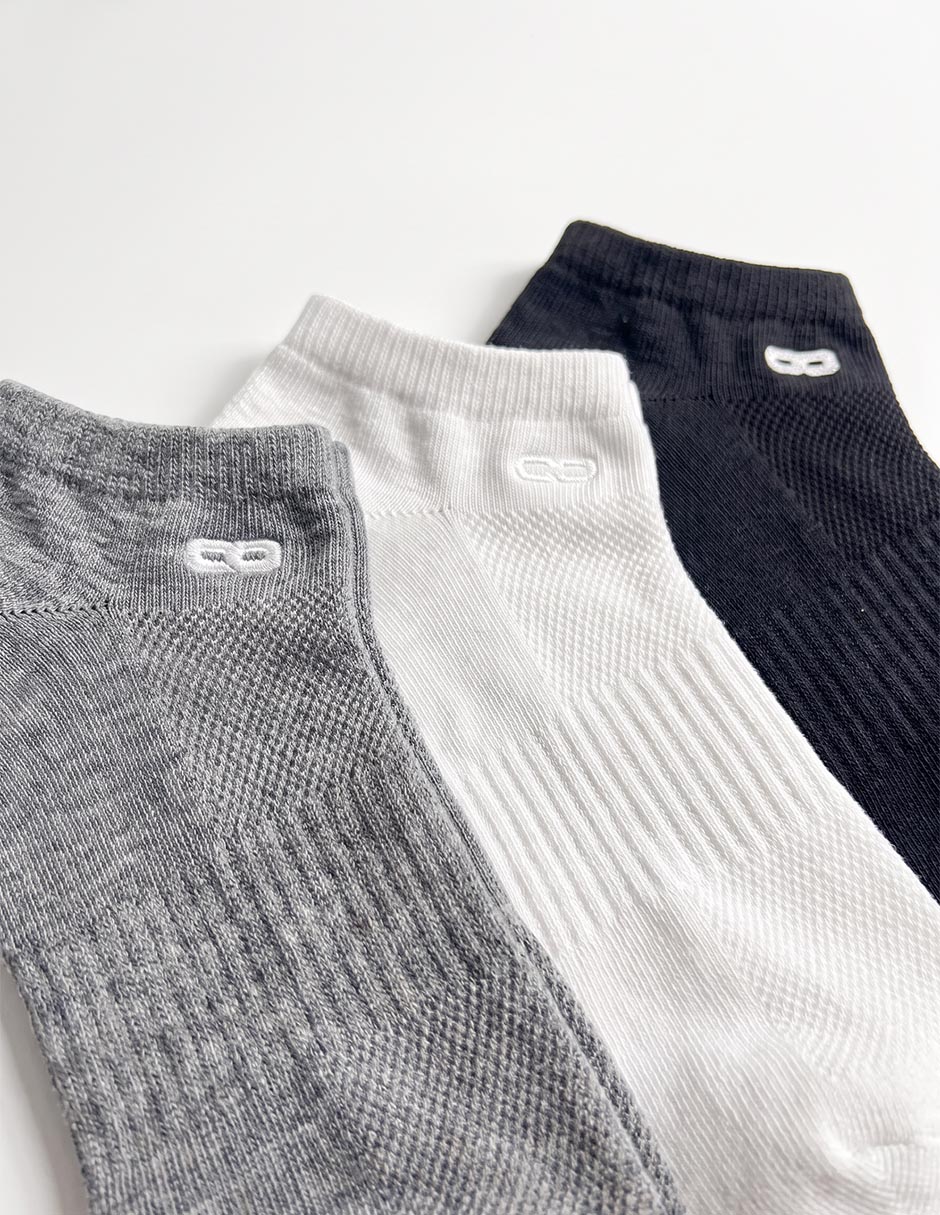 Set de tín transpirable de algodón para hombre 3 pares 3