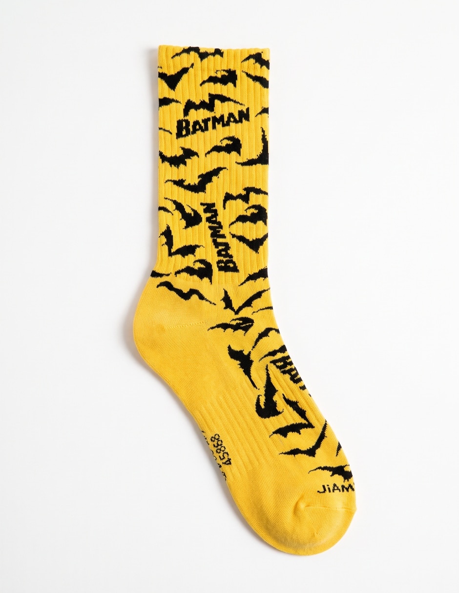 Calceta the batman acanalada para hombre Calceta the batman acanalada para hombre