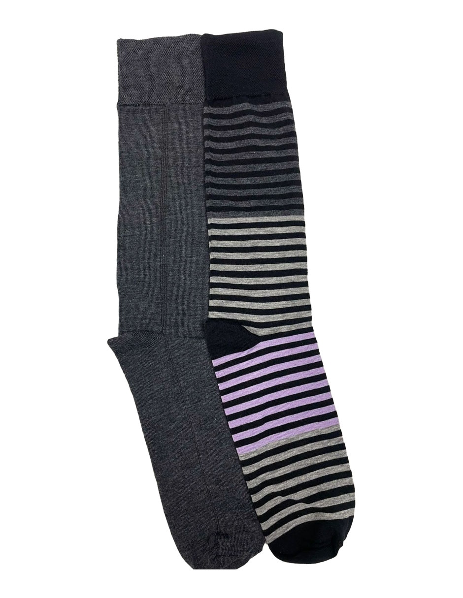 Calcetín jbe de algodón para hombre 2 pares
