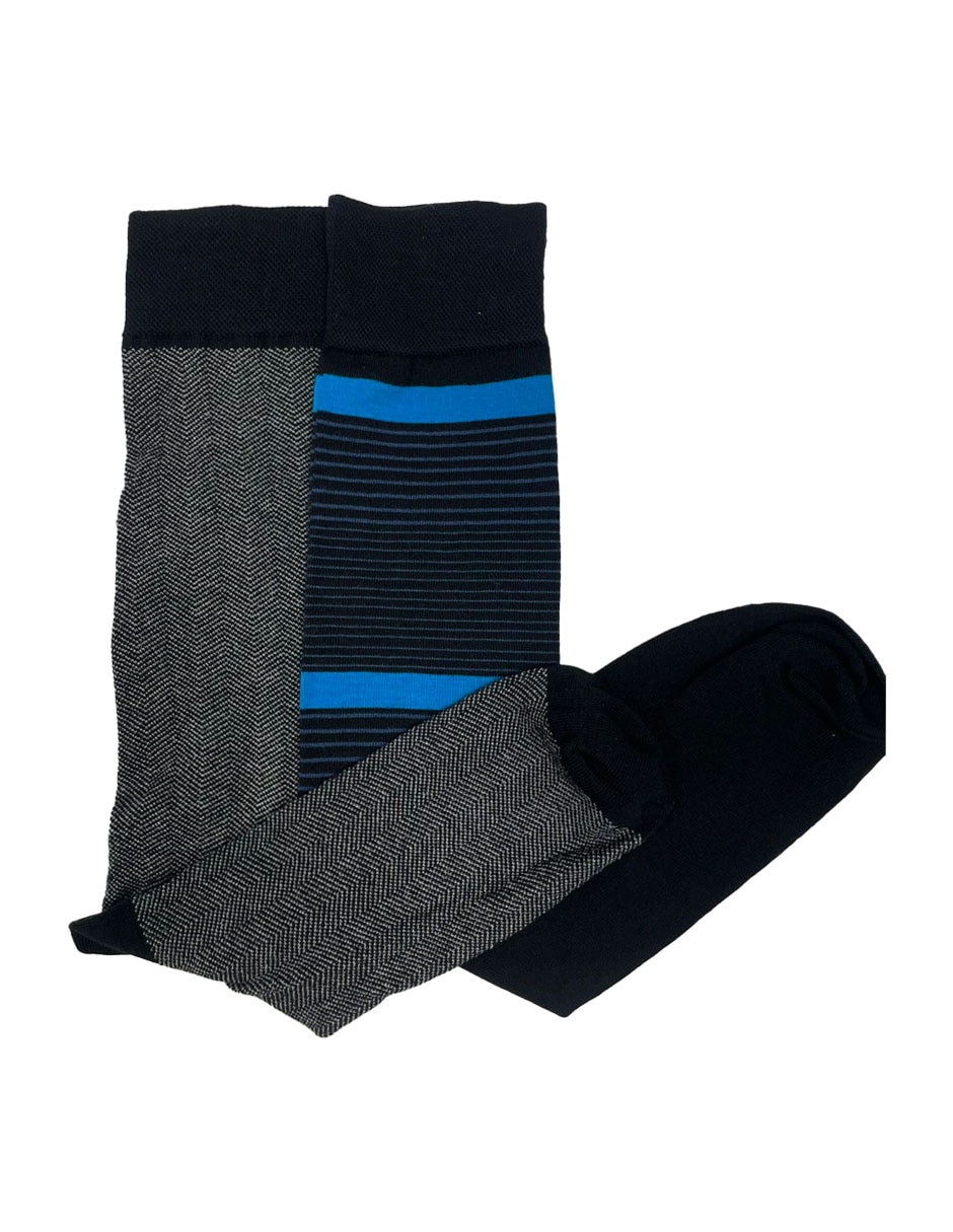 Calcetín de algodón para hombre 2 pares 2