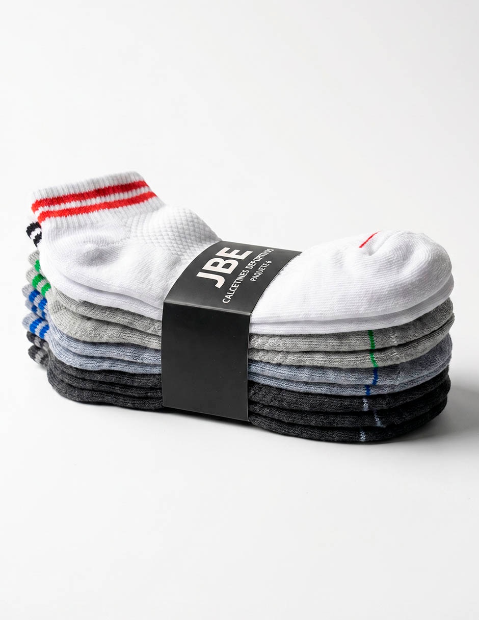 Set de calcetín de hombre 6 pares 2