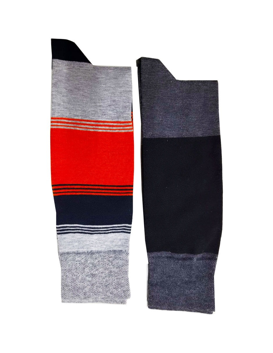 Set de calcetín de algodón para hombre 2 pares