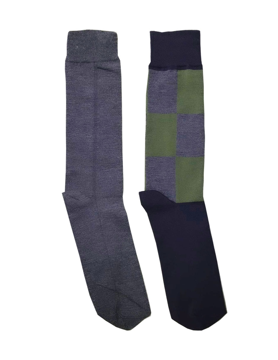 Set de calcetín de algodón para hombre 2 pares 1