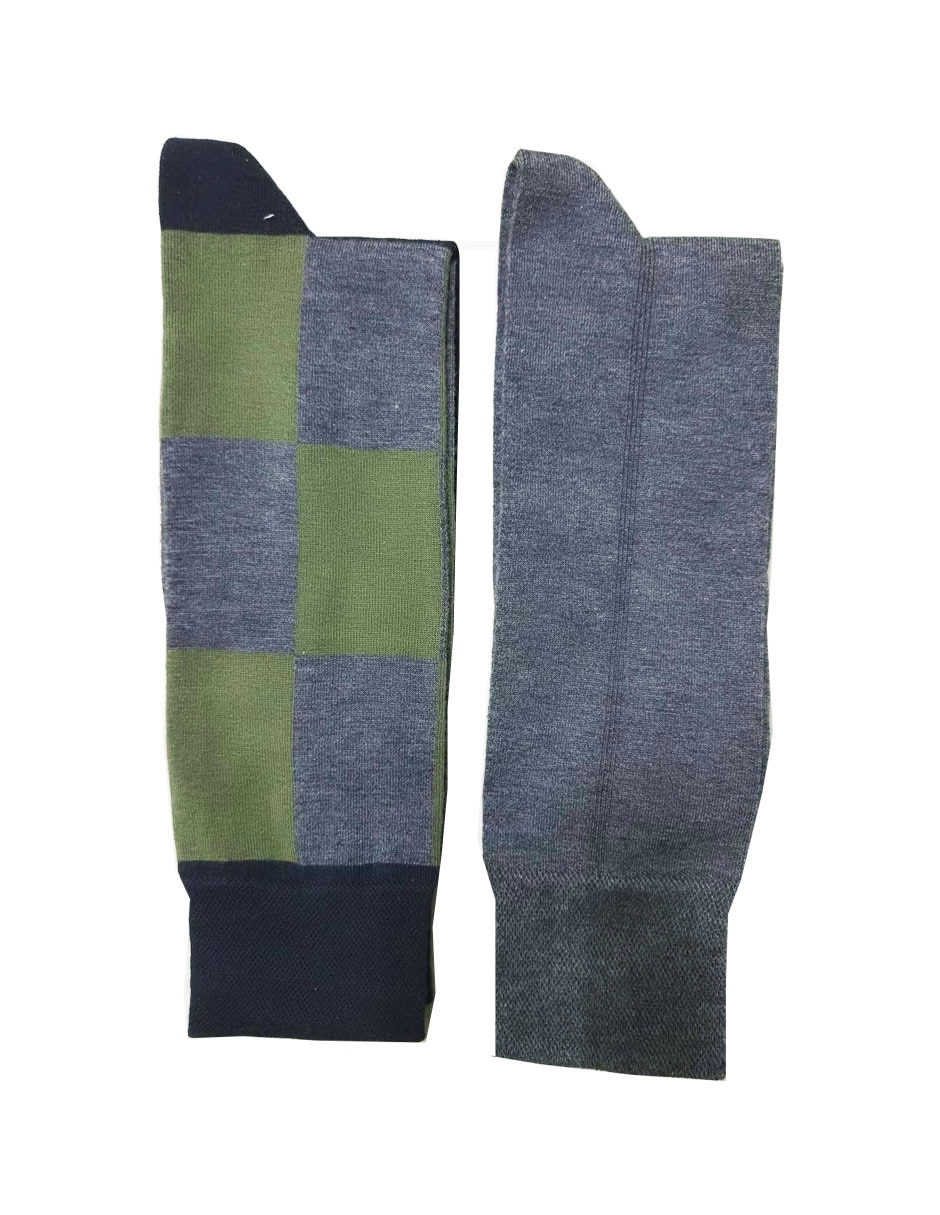 Set de calcetín de algodón para hombre 2 pares
