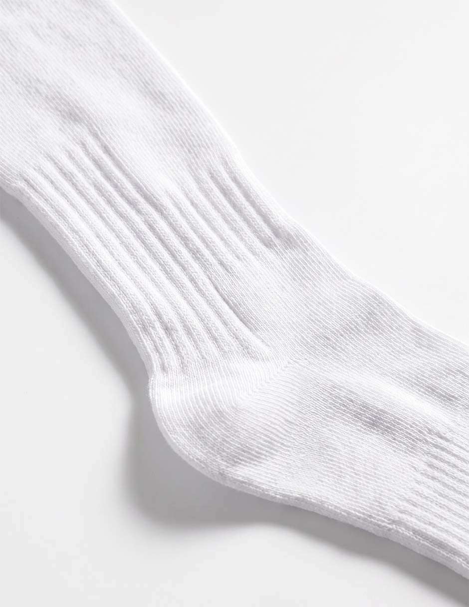Calcetín compresión punto blanco de algodón para hombre Calcetín compresión punto blanco de algodón para hombre