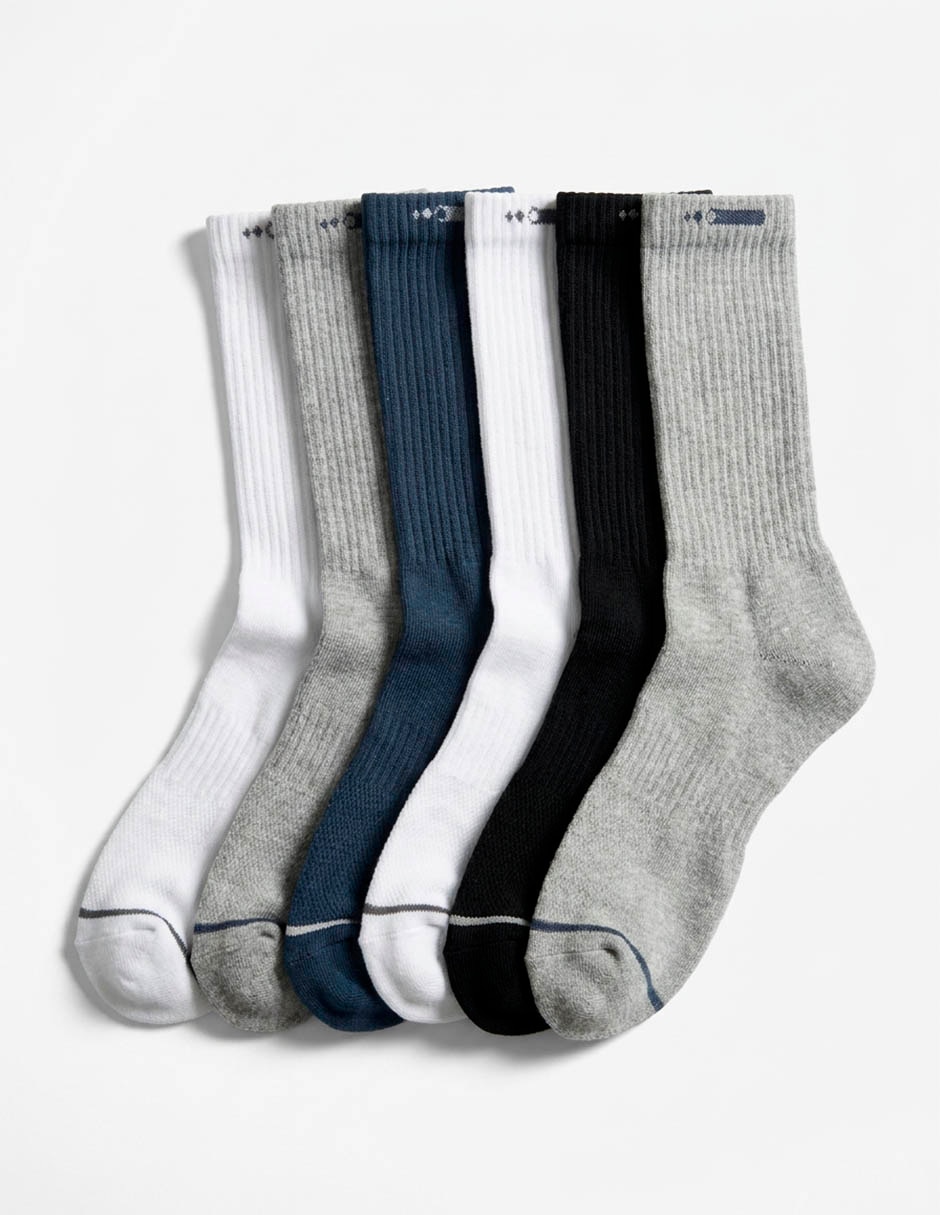 Set tín punto blanco de algodón para hombre 5 pares 1