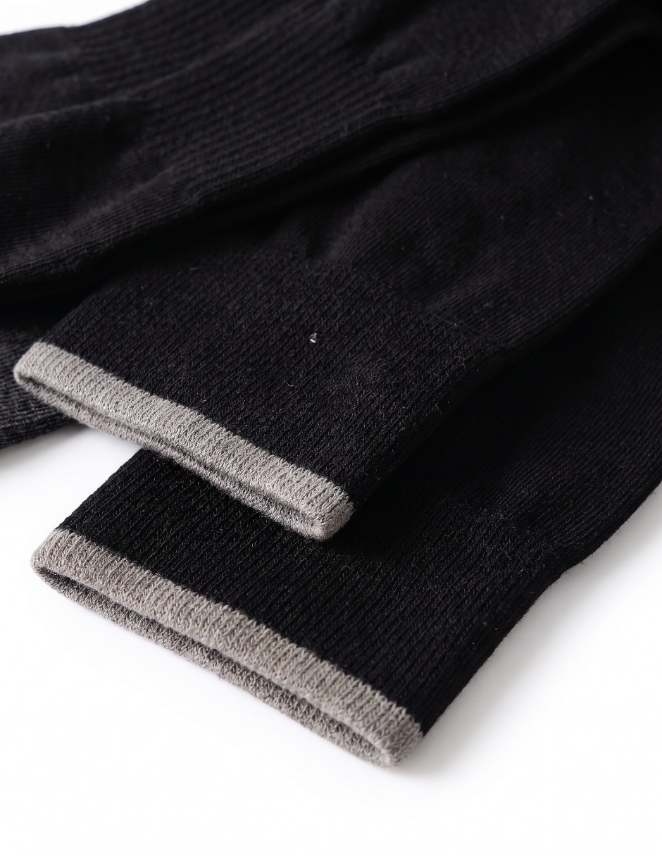 Set calceta de algodón para hombre 3 pares 3