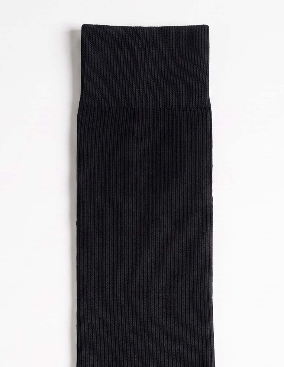 Calcetín punto blanco de algodón para hombre 2