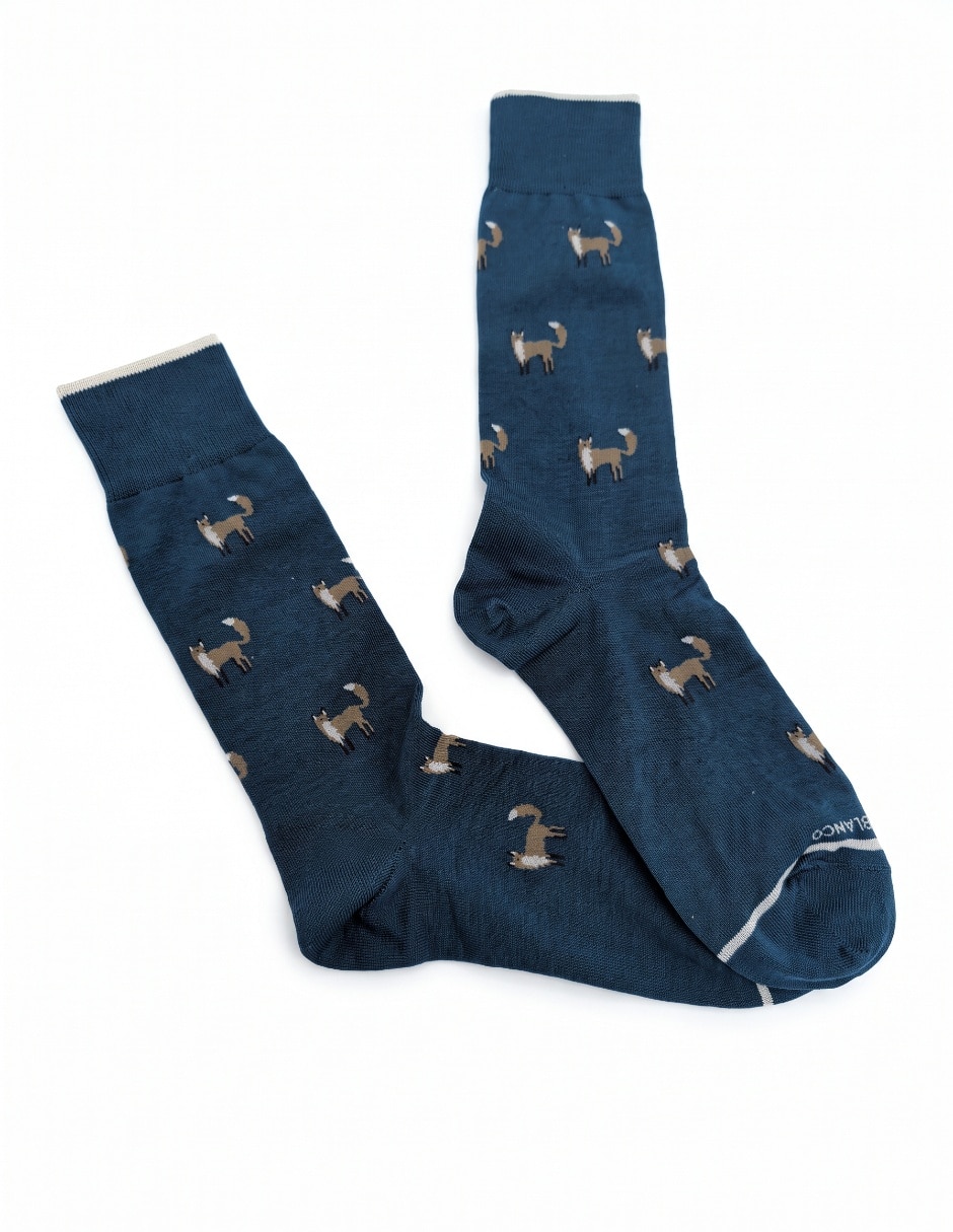 Calcetín comfort de algodón para hombre 1