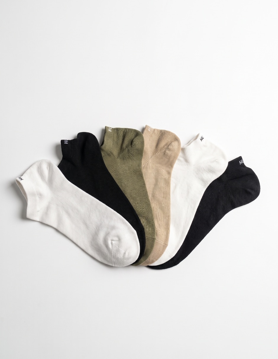 Tín No aplica No aplica de Algodón para hombre 6 pares Tín No aplica No aplica de Algodón para hombre 6 pares