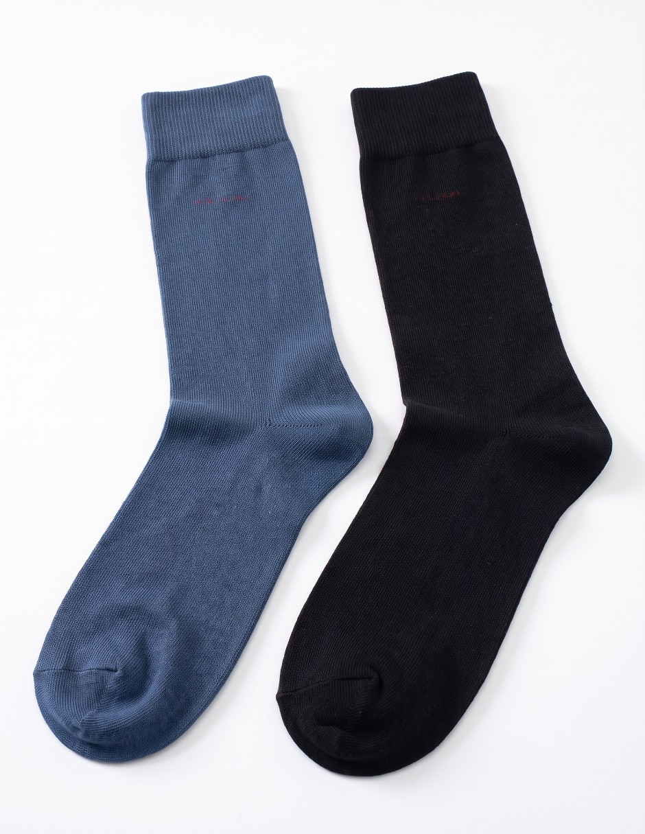 Set Calceta de algodón para hombre 2 pares 2