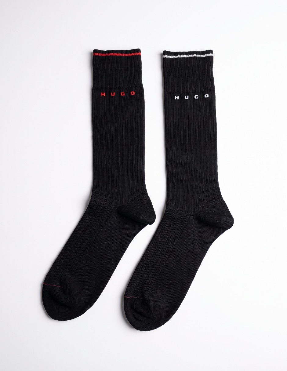Set Calceta de algodón para hombre 2 pares Set Calceta de algodón para hombre 2 pares