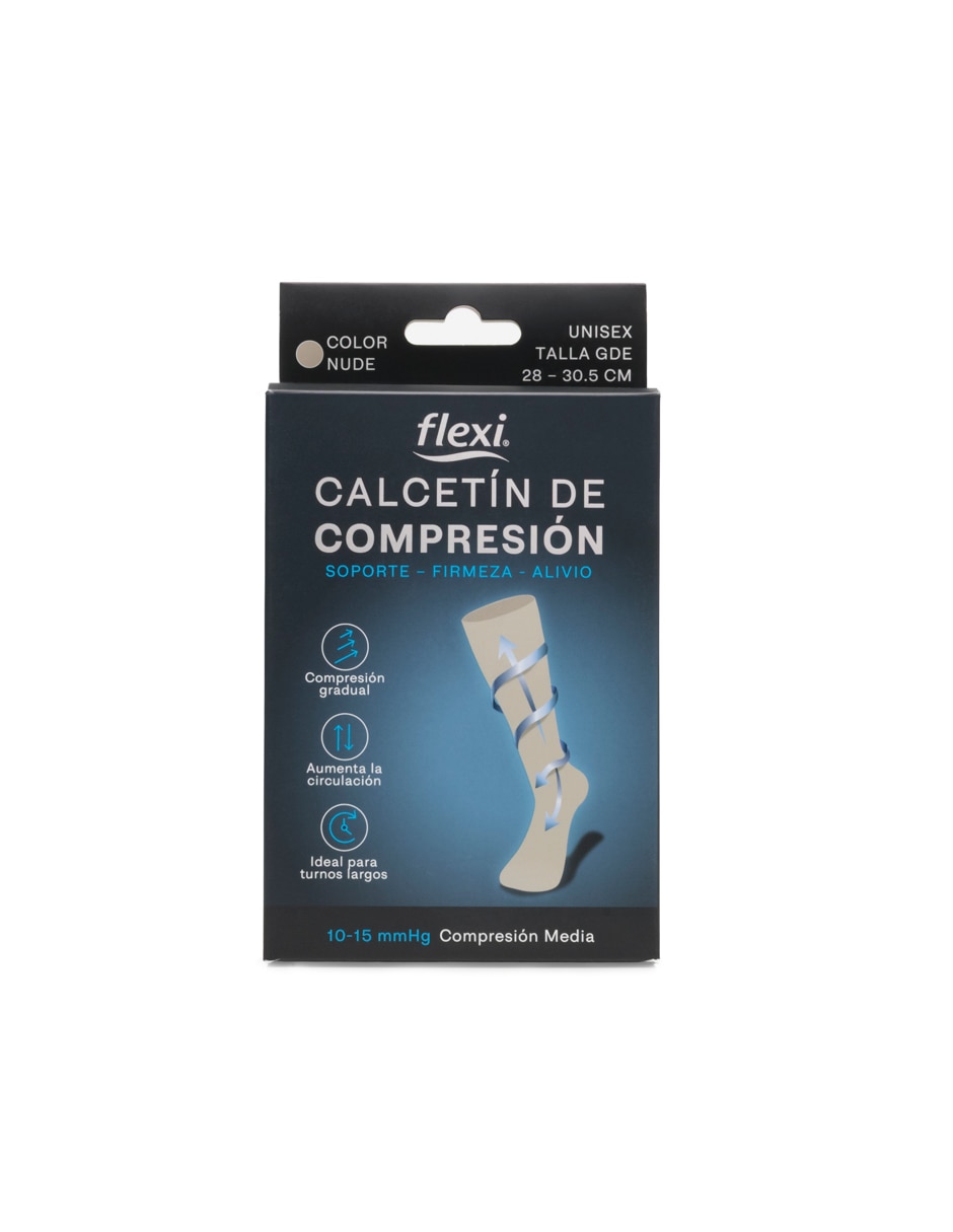 Calcetín No aplica Compresión Casual de Mezcla sintética para hombre 1 par 3
