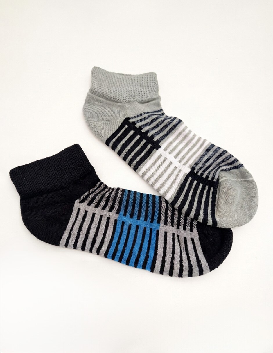 Set de tín diabético para hombre 3 pares Set de tín diabético para hombre 3 pares