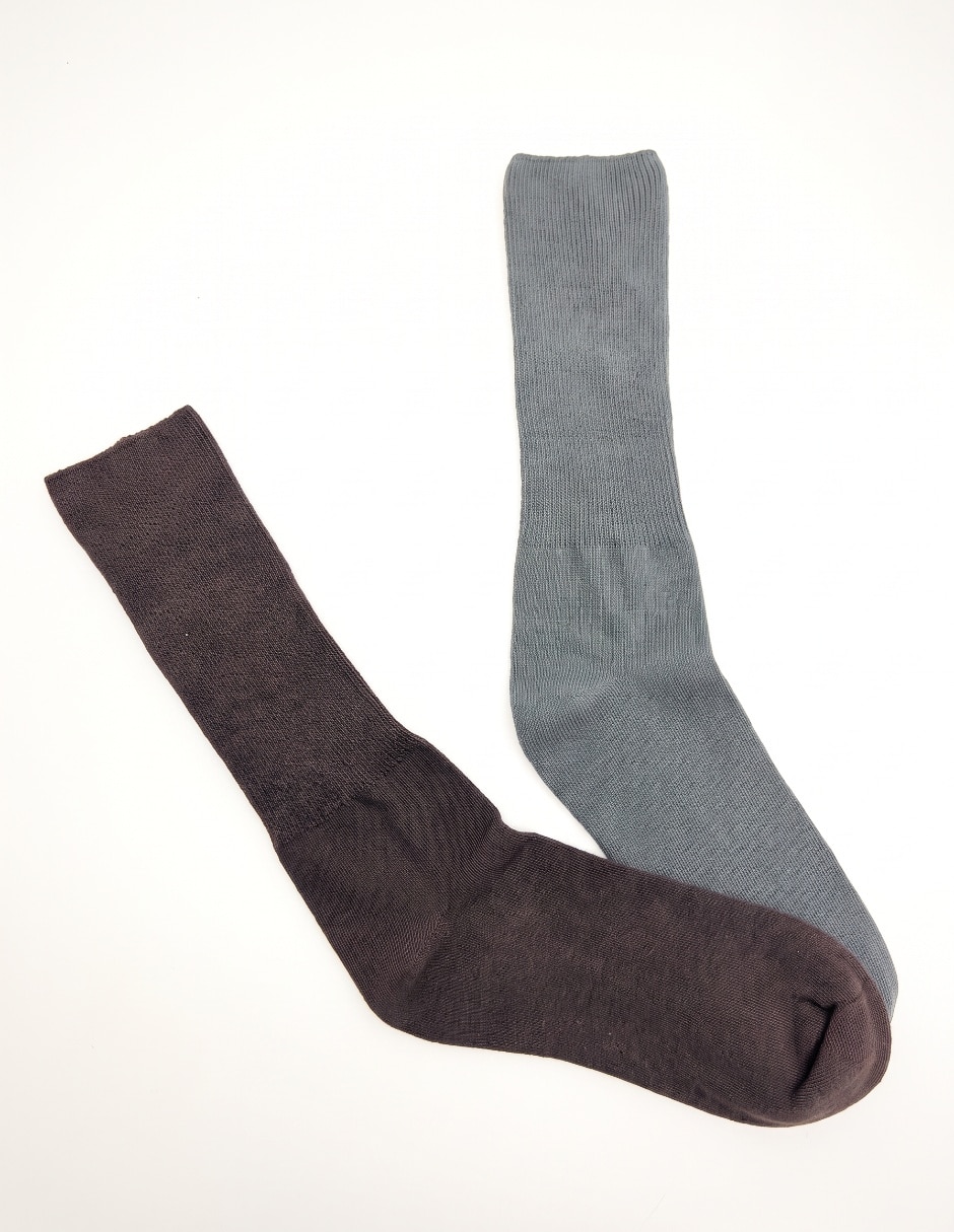 Set de calcetín diabético de algodón para hombre 4 pares Set de calcetín diabético de algodón para hombre 4 pares
