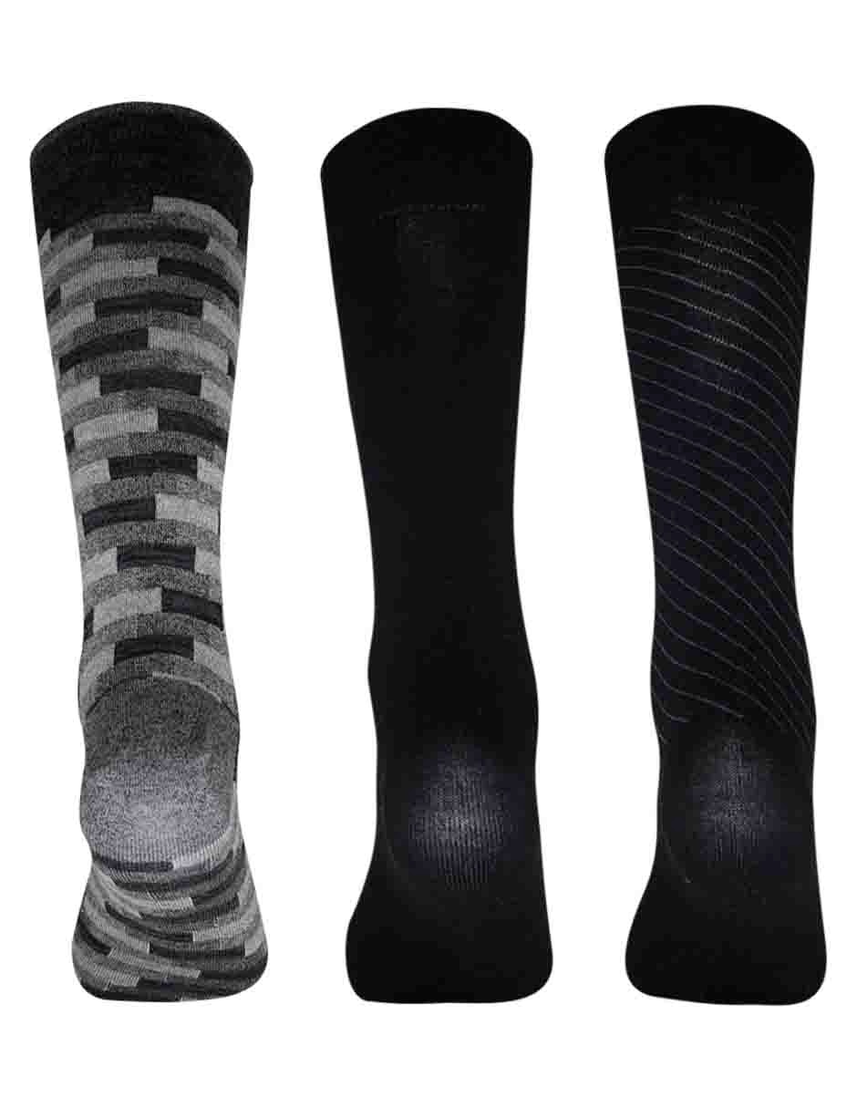 Calcetín de bambú para hombre 3 pares 4