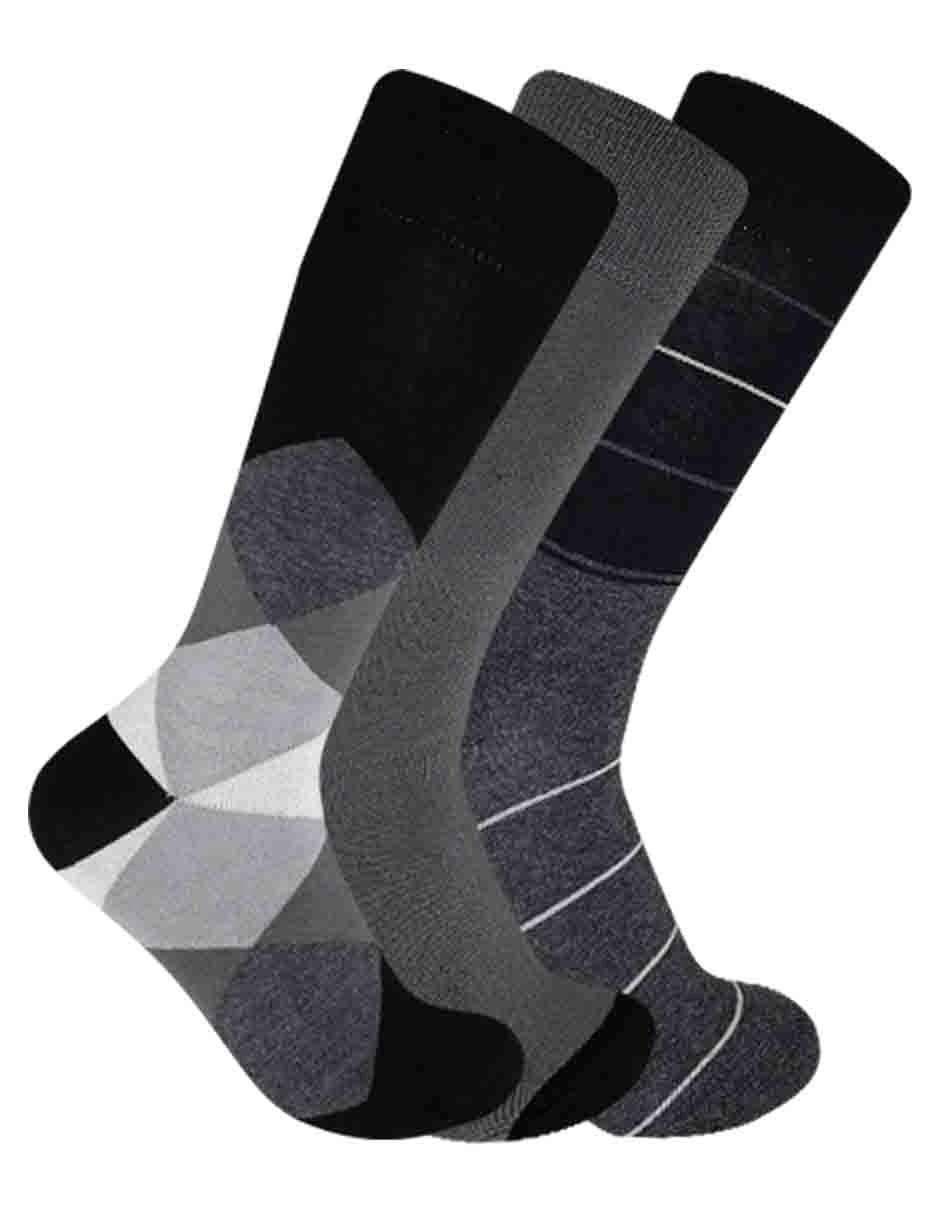 Calcetín de bambú para hombre 3 pares 1