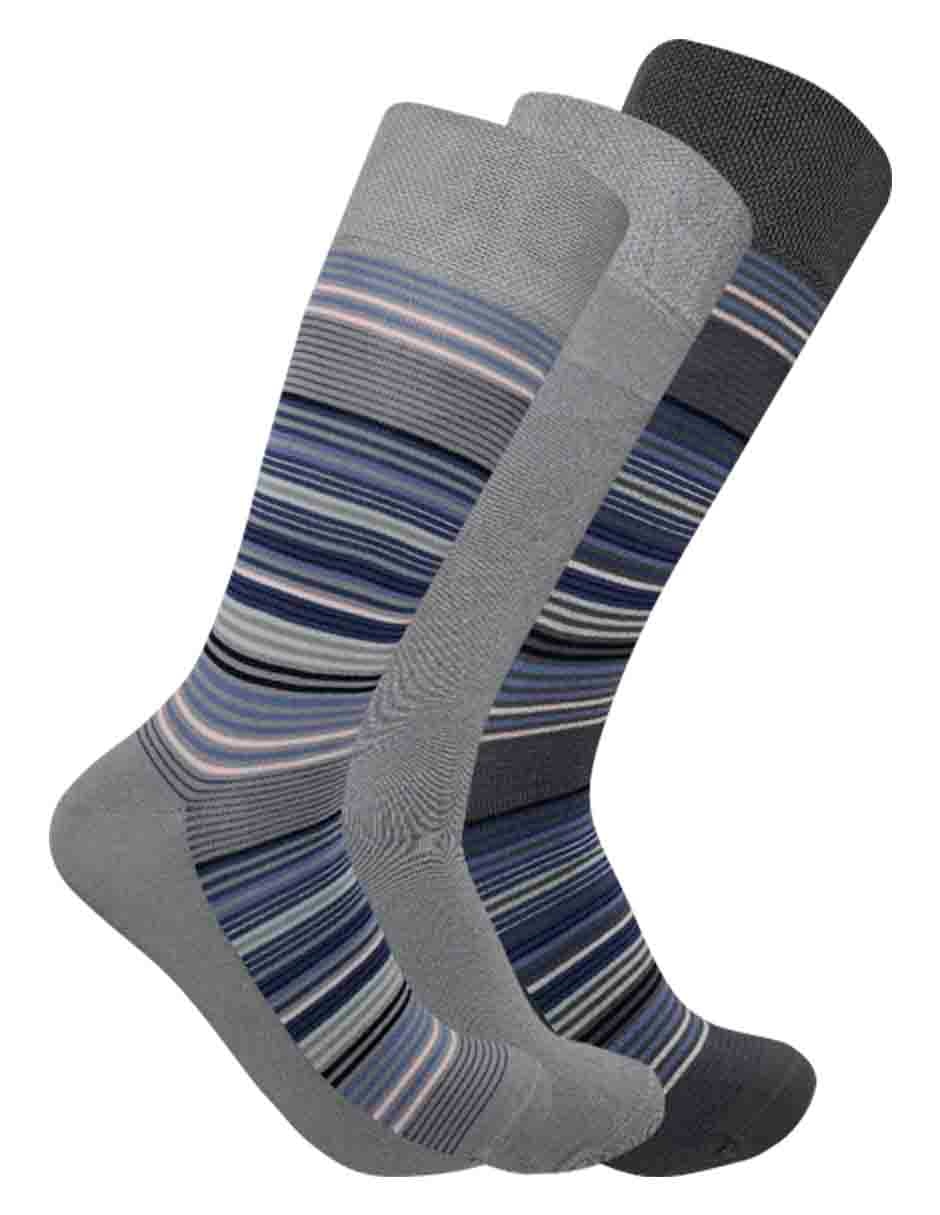 Calcetín de bambú para hombre 3 pares