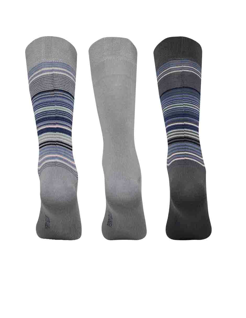Calcetín de bambú para hombre 3 pares 2