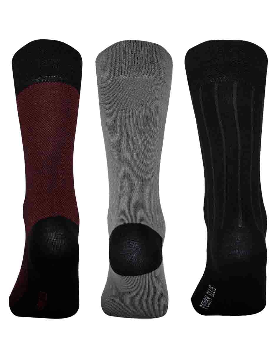 Calcetín de bambú para hombre 3 pares 2