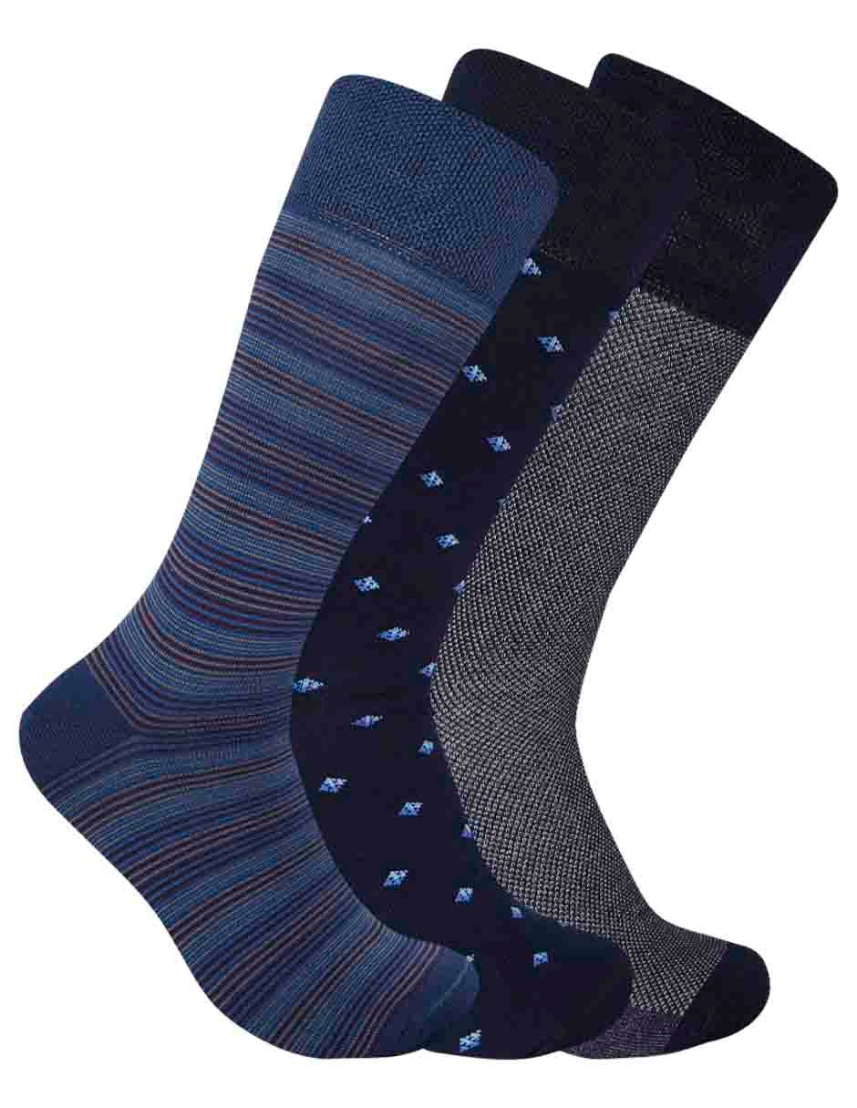 Calcetín de bambú para hombre 3 pares Calcetín de bambú para hombre 3 pares