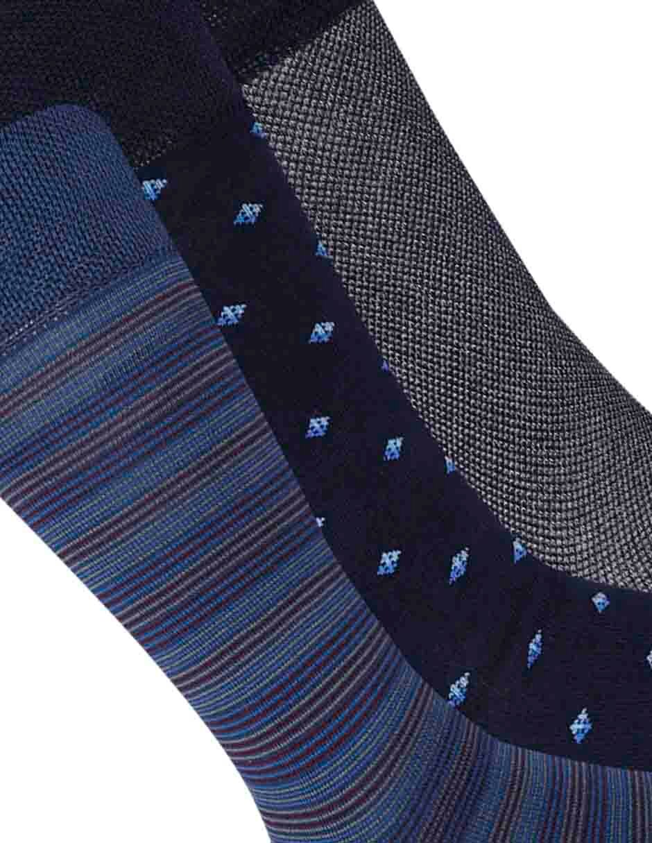 Calcetín de bambú para hombre 3 pares 3