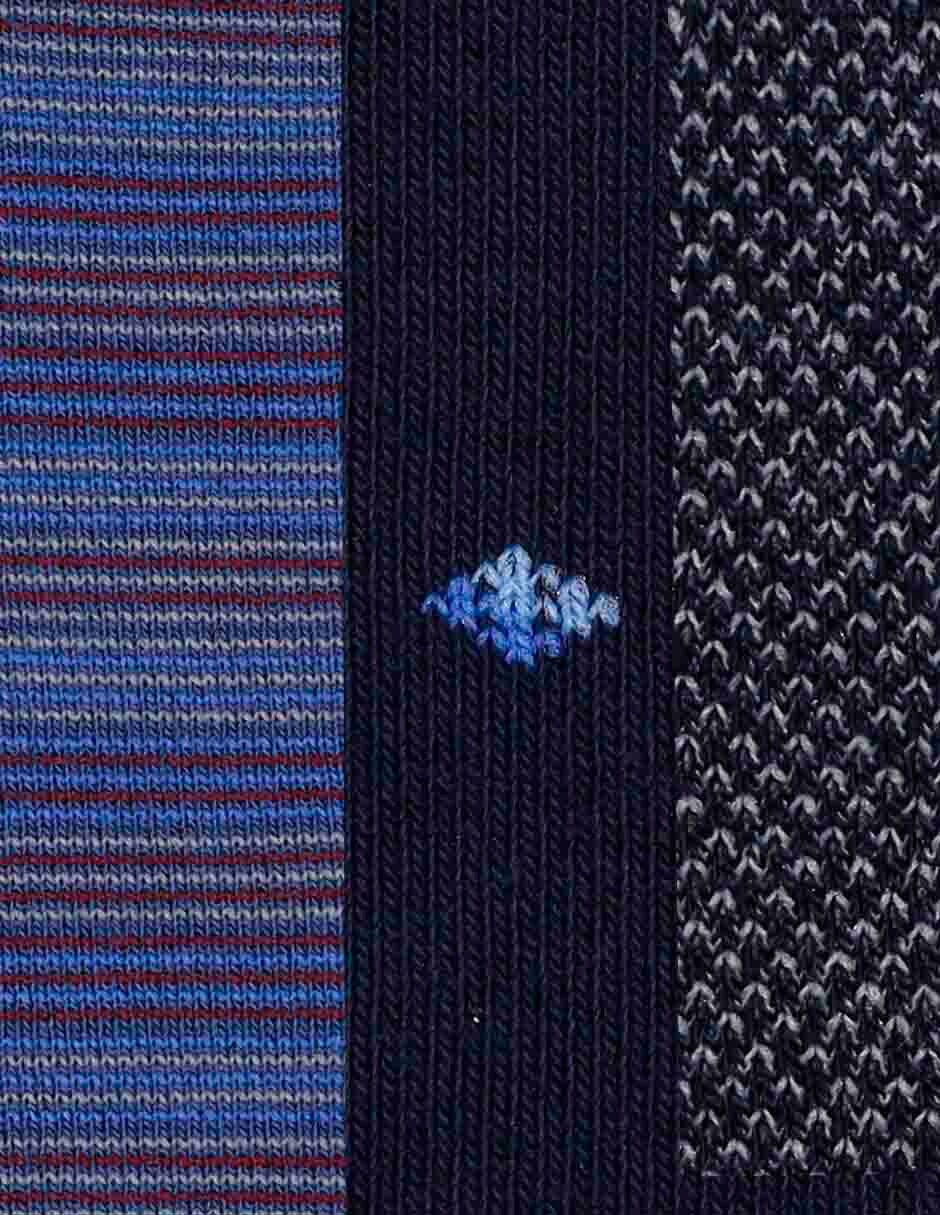 Calcetín de bambú para hombre 3 pares 4