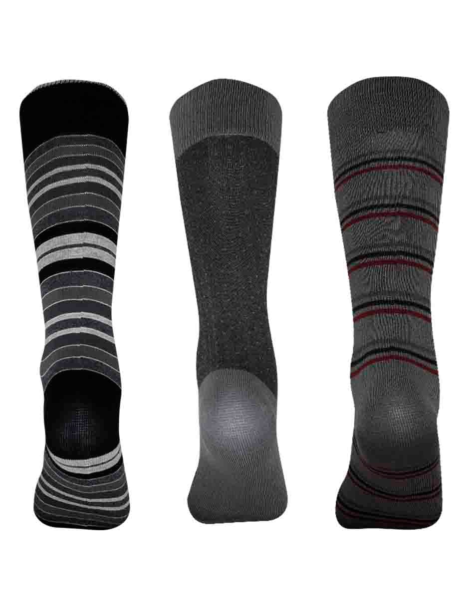 Calcetín de bambú para hombre 3 pares 2